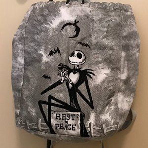 Disney Jack Skellington Grey Backpack, Nightmare Before Christmas